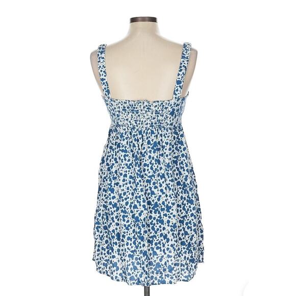 Reformation Serene Blue and White Babydoll Dress in Rainey size 10 - Picture 5 of 8